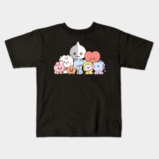 Young BT21 (all members) Kids T-Shirt